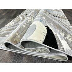 Ковер SANANDAJ 1.6х2.3 B036A_L GREY SHRINK / LIHGT GREY Полиэстер Турция, фото , изображение 16