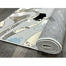 Ковер SANANDAJ 1.6х2.3 B036A_L GREY SHRINK / LIHGT GREY Полиэстер Турция, фото , изображение 17