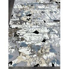 Ковер SANANDAJ 2х3 B037A_L GREY SHRINK / LIHGT GREY Полиэстер Турция, фото , изображение 4