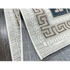 Ковер LUNA 1.6х2.3 B045A_BLUE FDY / BEIGE SHRINK Heat Set, Полиэстер Турция, фото , изображение 13