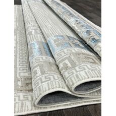 Ковер LUNA 1.6х2.3 B045A_BLUE FDY / BEIGE SHRINK Heat Set, Полиэстер Турция, фото , изображение 16