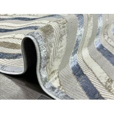 Ковер SEMNAN 0.8х1.5 D037A_CREAM SHIRINK / BLUE FDY Полиэстер Турция, фото , изображение 12