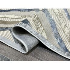 Ковер SEMNAN 0.8х1.5 D037A_CREAM SHIRINK / BLUE FDY Полиэстер Турция, фото , изображение 13