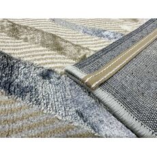 Ковер SEMNAN 0.8х1.5 D037A_CREAM SHIRINK / BLUE FDY Полиэстер Турция, фото , изображение 14