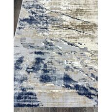 Ковер SEMNAN 2х3 D038A_CREAM SHIRINK / BLUE FDY Полиэстер Турция, фото , изображение 5