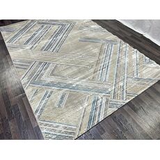 Ковер LUNA 0.8х1.5 B048A_BLUE FDY / LIGHT VIZON SHRINK Heat Set, Полиэстер Турция, фото , изображение 3