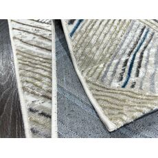 Ковер LUNA 1.6х3 B048A_BLUE FDY / BEIGE SHRINK Heat Set, Полиэстер Турция, фото , изображение 13