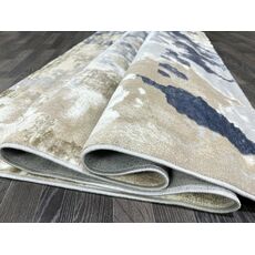 Ковер SEMNAN 0.8х1.5 D039A_CREAM SHIRINK / BLUE FDY Полиэстер Турция, фото , изображение 17