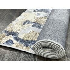 Ковер SEMNAN 0.8х1.5 D039A_CREAM SHIRINK / BLUE FDY Полиэстер Турция, фото , изображение 18