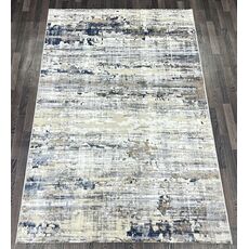 Ковер SEMNAN 2х3 D060A_CREAM SHIRINK / BLUE FDY Полиэстер Турция, фото 