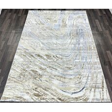 Ковер SEMNAN 1.6х2.3 D065A_CREAM SHIRINK / BLUE FDY Полиэстер Турция, фото , изображение 2