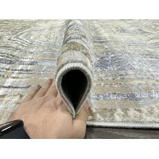 Ковер SEMNAN 1.6х2.3 D065A_CREAM SHIRINK / BLUE FDY Полиэстер Турция, фото , изображение 11
