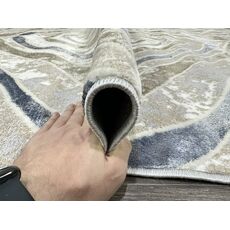 Ковер SEMNAN 1.6х2.3 D066A_CREAM SHIRINK / BLUE FDY Полиэстер Турция, фото , изображение 11
