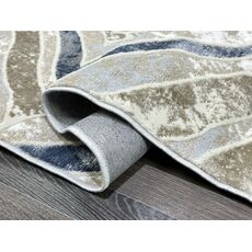 Ковер SEMNAN 1.6х2.3 D066A_CREAM SHIRINK / BLUE FDY Полиэстер Турция, фото , изображение 13