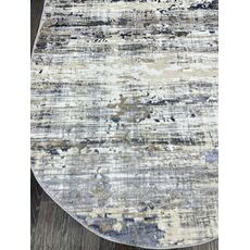 Ковер SEMNAN 0.8х1.5 D060A_CREAM SHIRINK / BLUE FDY Полиэстер Турция, фото , изображение 9