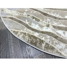 Ковер SEMNAN 1.6х2.3 D066A_CREAM SHIRINK / VIZON FDY Полиэстер Турция, фото , изображение 7