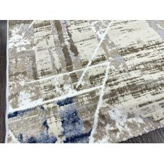 Ковер SEMNAN 2х3 D067A_CREAM SHIRINK / BLUE FDY Полиэстер Турция, фото , изображение 4
