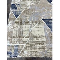 Ковер SEMNAN 2х3 D067A_CREAM SHIRINK / BLUE FDY Полиэстер Турция, фото , изображение 5