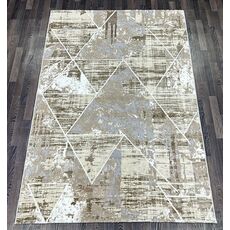 Ковер SEMNAN 1.6х2.3 D067A_CREAM SHIRINK / VIZON FDY Полиэстер Турция, фото 