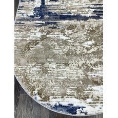 Ковер SEMNAN 2х3 D068A_CREAM SHIRINK / BLUE FDY Полиэстер Турция, фото , изображение 9
