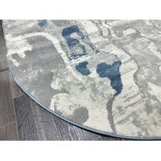 Ковер BOJNORD 2х3 D070B_D.GREY SHRINK / L.BLUE HEATSET Полиэстер Турция, фото , изображение 7