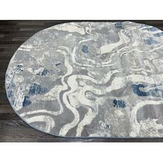 Ковер BOJNORD 2х3 D070B_D.GREY SHRINK / L.BLUE HEATSET Полиэстер Турция, фото , изображение 9
