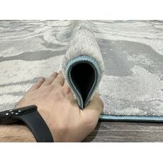 Ковер BOJNORD 2х3 D070B_D.GREY SHRINK / L.BLUE HEATSET Полиэстер Турция, фото , изображение 10