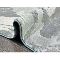 Ковер BOJNORD 2х3 D070B_D.GREY SHRINK / L.BLUE HEATSET Полиэстер Турция, фото , изображение 11