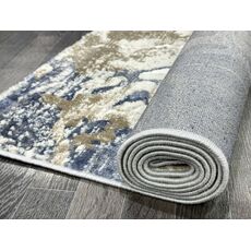 Ковер SEMNAN 1.6х2.3 D070B_CREAM SHIRINK / BLUE FDY Полиэстер Турция, фото , изображение 18