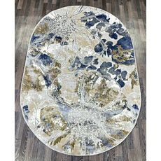 Ковер SEMNAN 1.6х2.3 D094A_D GREY SHIRINK / BLUE FDY Полиэстер Турция, фото , изображение 6