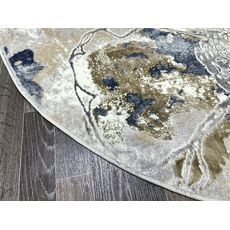 Ковер SEMNAN 1.6х2.3 D094A_D GREY SHIRINK / BLUE FDY Полиэстер Турция, фото , изображение 8