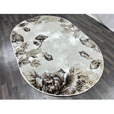 Ковер LUNA 1.6х2.3 L115A_CREAM SHRINK/BROWN FDY Heat Set, Полиэстер Турция, фото , изображение 7