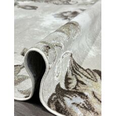 Ковер LUNA 1.6х2.3 L115A_CREAM SHRINK/BROWN FDY Heat Set, Полиэстер Турция, фото , изображение 11