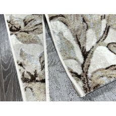 Ковер LUNA 1.6х3 L115A_CREAM SHRINK/BROWN FDY Heat Set, Полиэстер Турция, фото , изображение 13