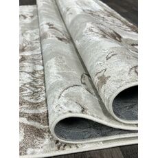 Ковер LUNA 1.6х2.3 L115A_CREAM SHRINK/BROWN FDY Heat Set, Полиэстер Турция, фото , изображение 16
