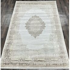 Ковер GILAN 1.2х1.8 L105A_VIZON FDY / CREAM SHRINK Полиэстер Турция, фото , изображение 2