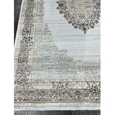 Ковер GILAN 1.5х2.3 L105A_VIZON FDY / CREAM SHRINK Полиэстер Турция, фото , изображение 5