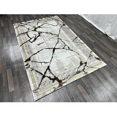 Ковер GILAN 0.8х1.5 L111A_VIZON FDY / CREAM SHRINK Полиэстер Турция, фото , изображение 3
