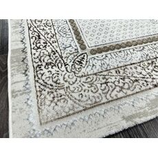 Ковер GILAN 1.5х2.3 L113A_VIZON FDY / CREAM SHRINK Полиэстер Турция, фото , изображение 4