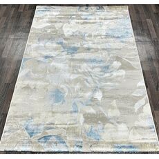 Ковер GILAN 2х3 L137A_CREAM SHRINK / BLUE FDY Полиэстер Турция, фото , изображение 2