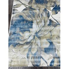 Ковер GILAN 2х3 L137A_CREAM SHRINK / BLUE FDY Полиэстер Турция, фото , изображение 5