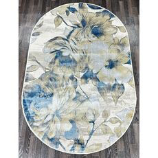Ковер GILAN 2х3 L137A_CREAM SHRINK / BLUE FDY Полиэстер Турция, фото , изображение 6