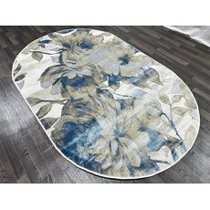 Ковер GILAN 2х3 L137A_CREAM SHRINK / BLUE FDY Полиэстер Турция, фото , изображение 7