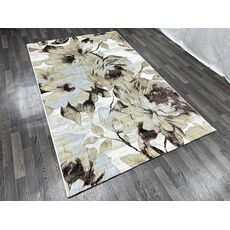 Ковер GILAN 1.2х1.8 L137A_CREAM SHRINK / BROWN FDY Полиэстер Турция, фото , изображение 3