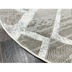 Дорожка SEMNAN 0.8х25 P520A_CREAM SHIRINK / VIZON FDY Полиэстер Турция, фото , изображение 8