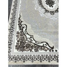 Ковер PLATINIUM 2х3 Q010A_BROWN FDY/CREAM SHRINK Полиэстер Турция, фото , изображение 5