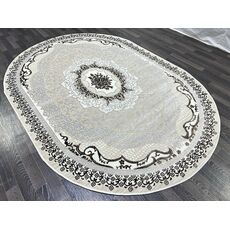 Ковер PLATINIUM 2х3 Q010A_BROWN FDY/CREAM SHRINK Полиэстер Турция, фото , изображение 7