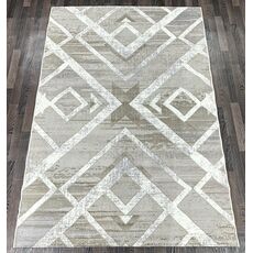 Ковер SEMNAN 1.2х1.8 P520A_CREAM SHIRINK / VIZON FDY Полиэстер, Турция, фото 