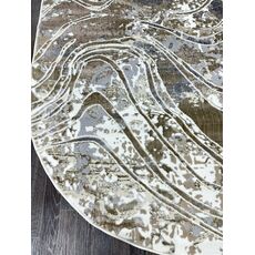 Ковер SEMNAN 1.2х1.8 P523A_CREAM SHIRINK / VIZON FDY Полиэстер Турция, фото , изображение 8