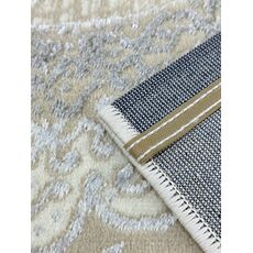 Ковер PLATINIUM 2х3 Q010A_GREY FDY / CREAM SHRINK Полиэстер Турция, фото , изображение 15